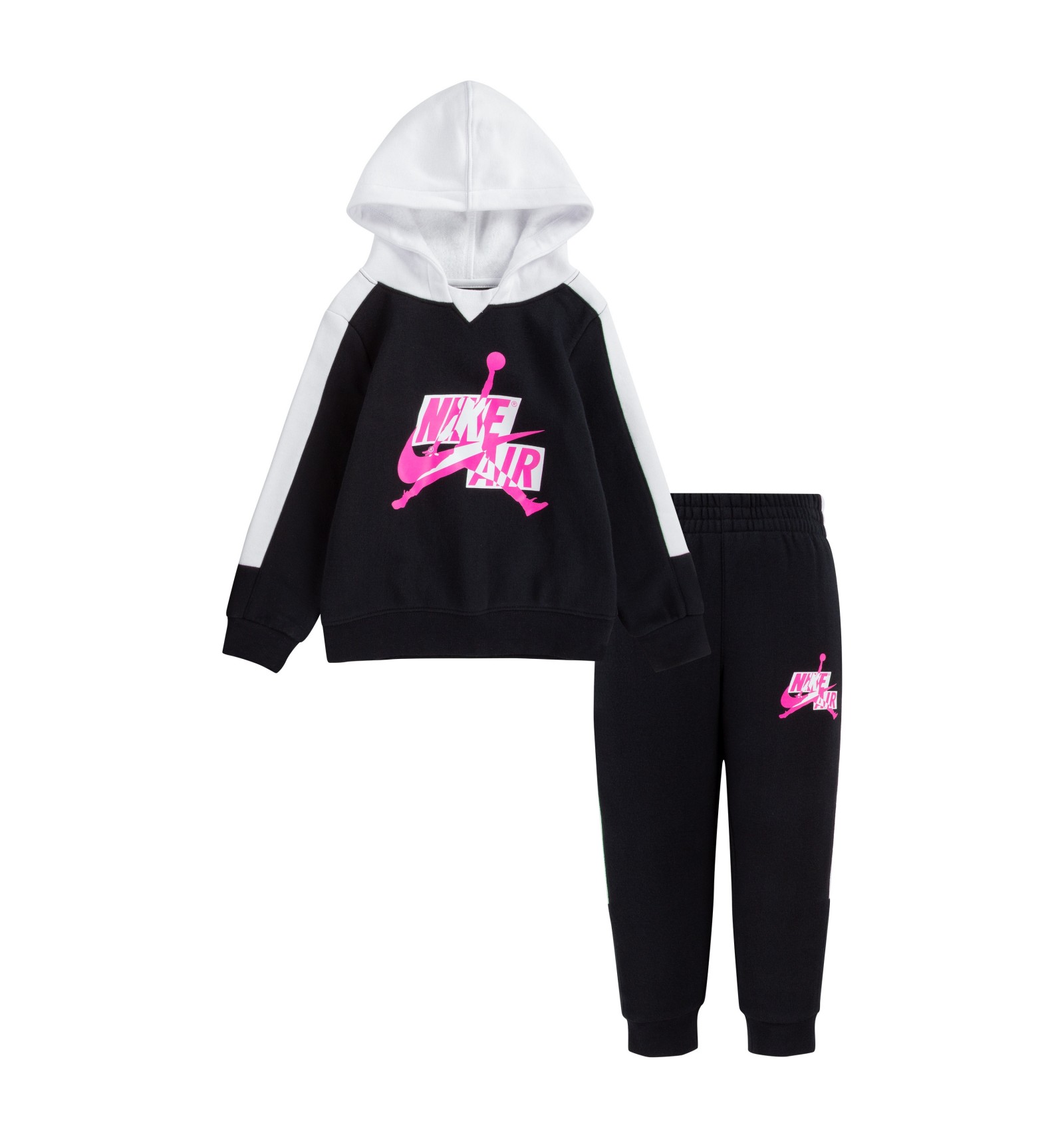 Ensemble Jordan Jumpman Classic noir et rose cadets