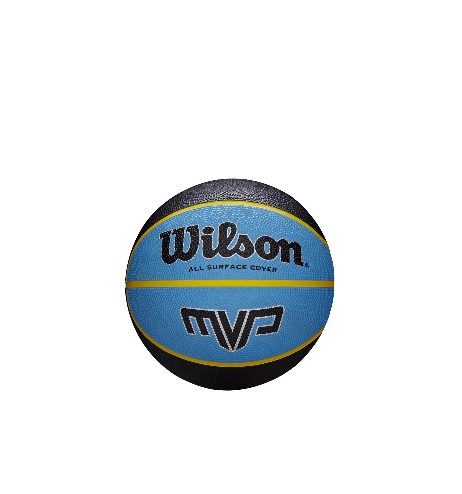 Mini ballon de basket Wilson MVP — Noir/Bleu