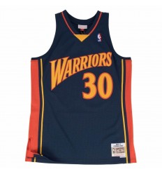 Jersey Swingman Stephen Curry 2009 2010 Navy Mitchell and Ness