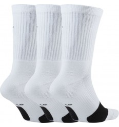 Pack de chaussettes nike everyday crew blanc