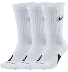 Pack de chaussettes nike everyday crew blanc
