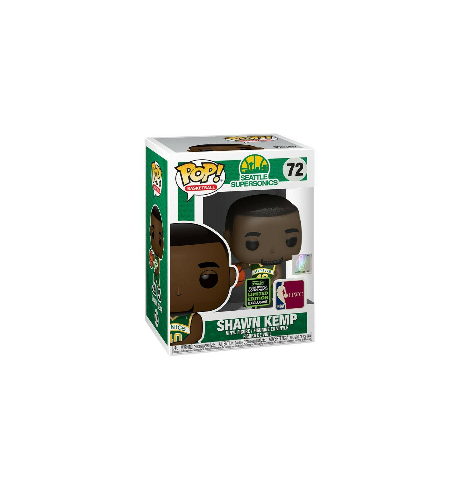 shawn kemp funko pop limited edition