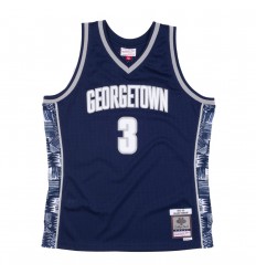 Maillot NCAA Swingman Allen Iverson Georgetown Hoyas 1995 1996 Mitchell and Ness
