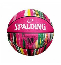 Ballon Spalding Marble Series Pink taille 6