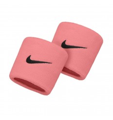 Poignets Nike Swoosh rose