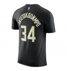 T-Shirt Jordan Name And Number Giannis Antetokounmpo Statement Edition