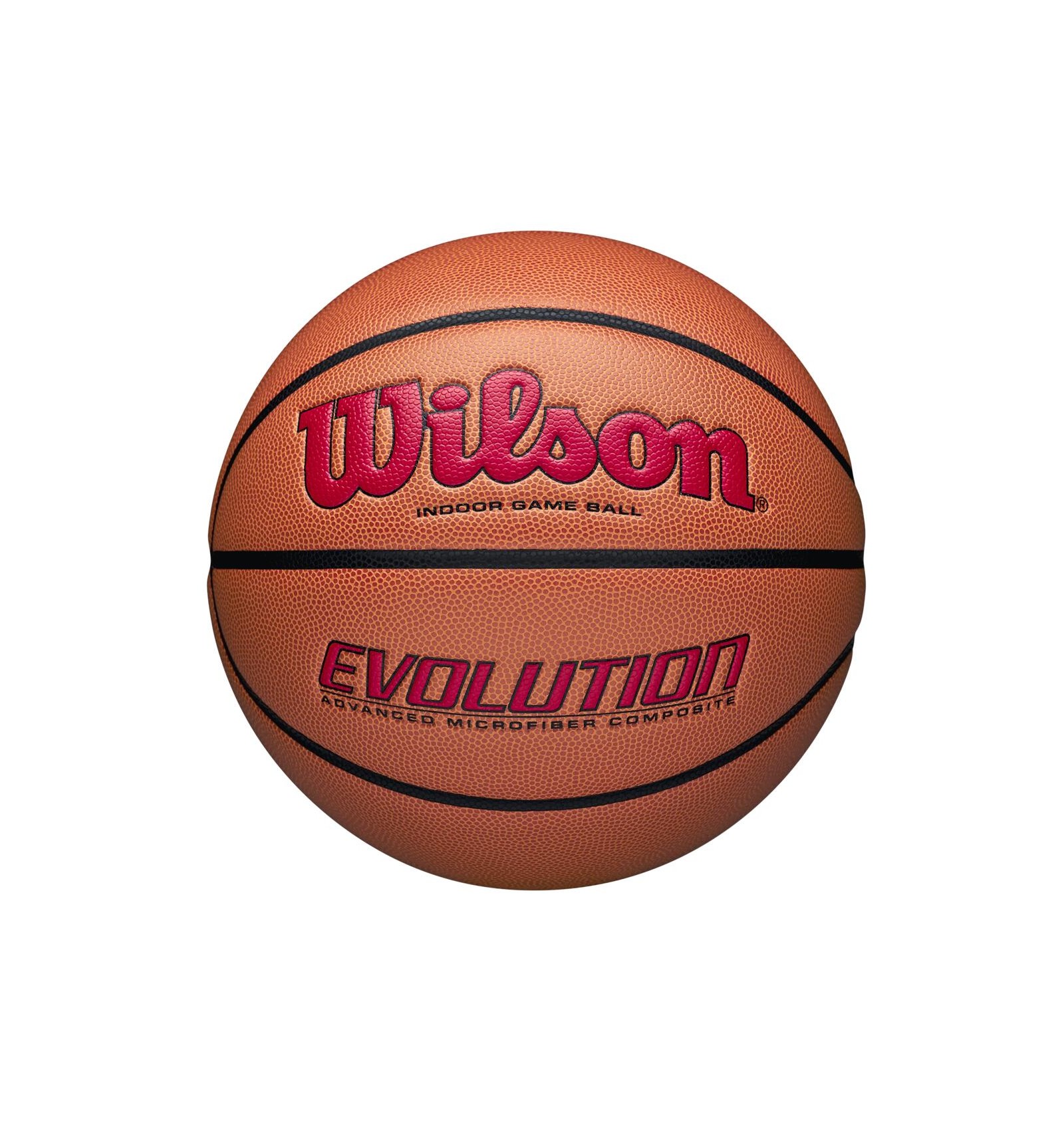 Ballon de Basket Wilson Evolution rouge Taille 7 Balls Taille 7