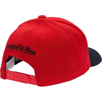Casquette Chicago Bulls Team 2 Tone Stretch Mitchell and Ness