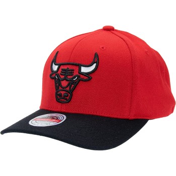 Casquette Chicago Bulls Team 2 Tone Stretch Mitchell and Ness