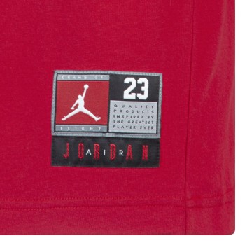 T-Shirt manches longues enfant Jordan Practice Flight rouge