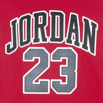 T-Shirt manches longues enfant Jordan Practice Flight rouge