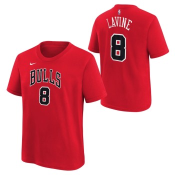 T-Shirt Enfant Name and Number Zach Lavine Nike