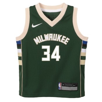 Maillot NBA Cadet Giannis Antetokounmpo Milwaukee Bucks Nike Icon Edition