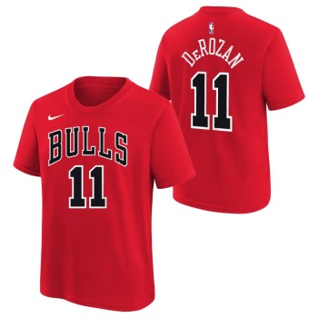 T-Shirt NBA Cadet Demar Derozan Chicago Bulls Nike Icon Edition