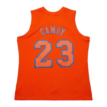 Maillot NBA Day Marcus Camby New York Knicks 2012 Mitchell and Ness