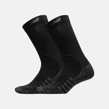 Pack 2 Paires Chaussettes New Balance Coolmax noires