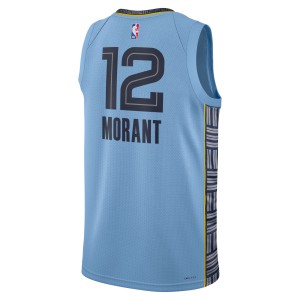 Maillot NBA Ja Morant Memphis Grizzlies Jordan Statement Edition Edition