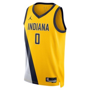 Maillot NBA Tyrese Haliburton Indiana Pacers Jordan Statement Edition Maillot NBA Tyrese Haliburton Indiana Pacers Jordan Statement Edition
