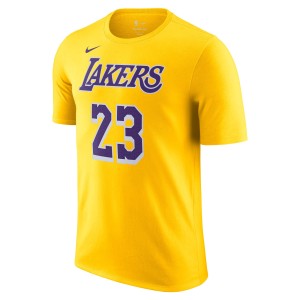 T-Shirt Name and Number Lebron James Los Angeles Lakers Icon Edition T-Shirt Name and Number Lebron James Los Angeles Lakers Icon Edition