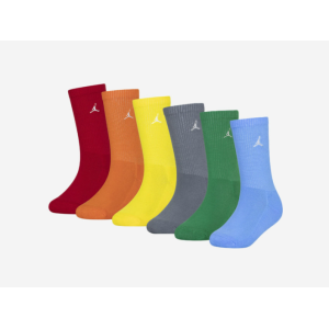 Lot de 6 paires de chaussettes Jordan Multicolor Enfant
