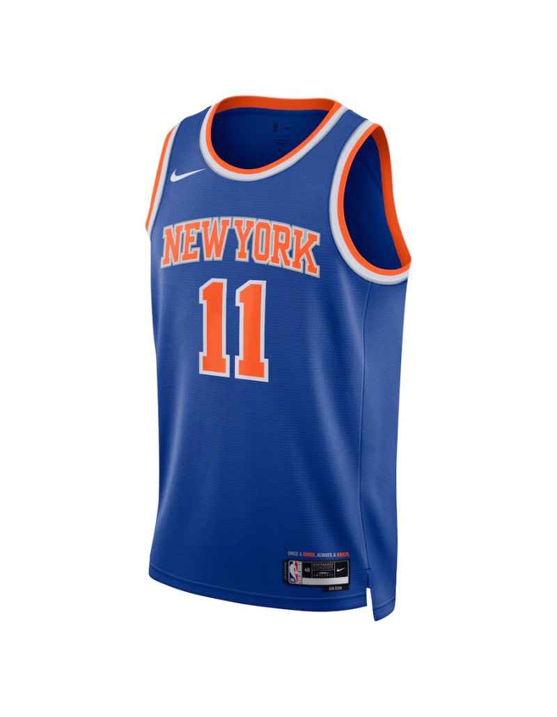 Maillot NBA Jalen Brunson New York Knicks Nike Icon Edition Clothes for ...