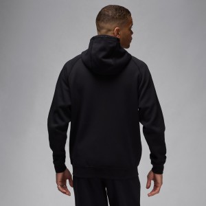 Veste Zippée Jordan Hoop Fleece Sport noire Veste Zippée Jordan Hoop Fleece Sport noire