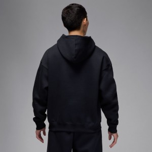 Sweat Capuche Jordan Brooklyn Fleece Oversized Noire Sweat Capuche Jordan Brooklyn Fleece Oversized Noire