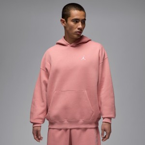 Sweat Capuche Jordan Brooklyn Fleece Oversized Rust Pink Sweat Capuche Jordan Brooklyn Fleece Oversized Rust Pink