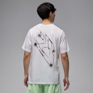 T-Shirt Jordan Jumpman 23 Dri Fit Blanc