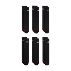 Pack 6 paires Chaussettes Jordan Everyday noires