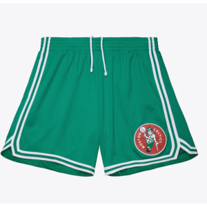 Short NBA Overtime Win Mesh Vintage Logo Boston Celtics Mitchell and Ness