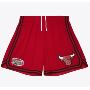 Short NBA Overtime Win Mesh Vintage Logo Chicago Bulls Mitchell and Ness