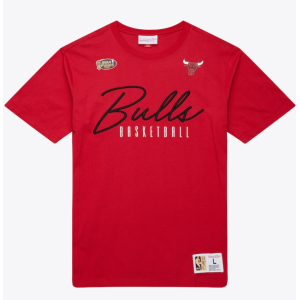 T-Shirt Premium Training Day Chicago Bulls Mitchell and Ness