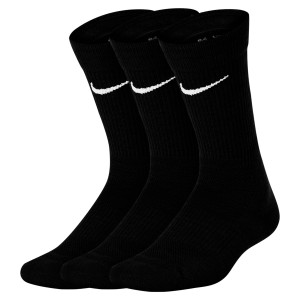 Pack de 3 paires de chaussettes Nike Elite Noires Enfants Pack de 3 paires de chaussettes Nike Elite Noires Enfants