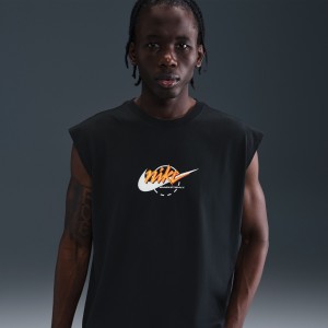 T-Shirt Nike Basketball Noir