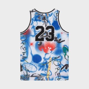 Jersey Jordan AOP Hyper Cobalt Enfant Jersey Jordan AOP Hyper Cobalt Enfant