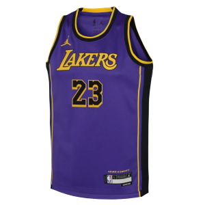 Maillot NBA Lebron James Los Angeles Lakers Statement Edition Enfant Maillot NBA Lebron James Los Angeles Lakers Statement Edition Enfant