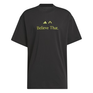 T-Shirt Adidas Anthony Edwards Believe That Noir