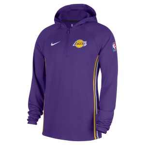 3/4 Zip Nba Nike Los Angeles Lakers Zoned 3/4 Zip Nba Nike Los Angeles Lakers Zoned