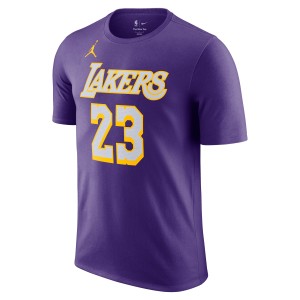 T-Shirt Jordan Lebron James Los Angeles Lakers Statement Edition T-Shirt Jordan Lebron James Los Angeles Lakers Statement Edition