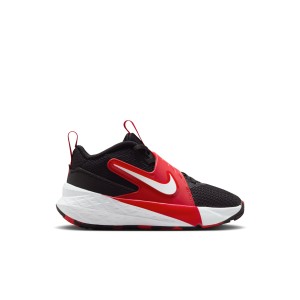 Nike Team Hustle D12 rouge et noire Petit Enfant