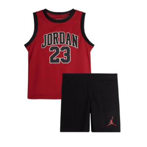 Set Jordan Petit Enfant noir et rouge Set Jordan Petit Enfant noir et rouge