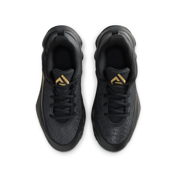 Nike Giannis Immortality 4 Black Gold Enfant Nike Giannis Immortality 4 Black Gold Enfant