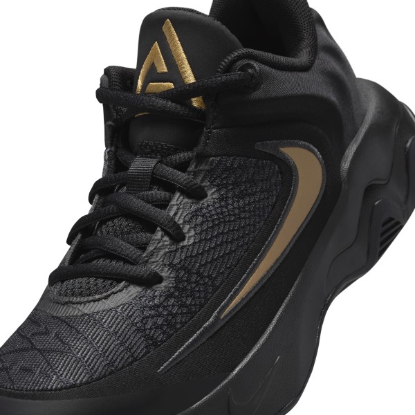 Nike Giannis Immortality 4 Black Gold Enfant Nike Giannis Immortality 4 Black Gold Enfant