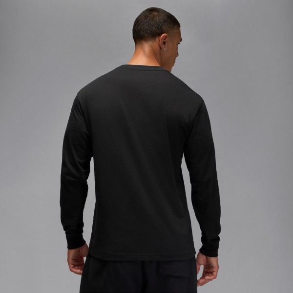 T-Shirt Manches Longues Jordan Flight noir T-Shirt Manches Longues Jordan Flight noir