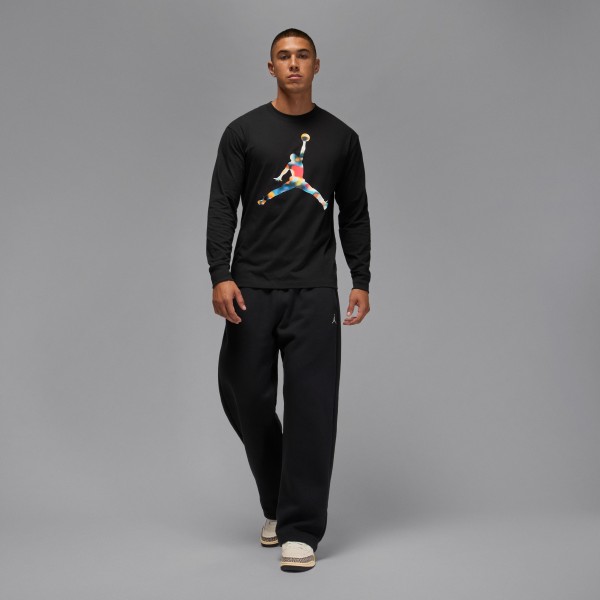 T-Shirt Manches Longues Jordan Flight noir T-Shirt Manches Longues Jordan Flight noir