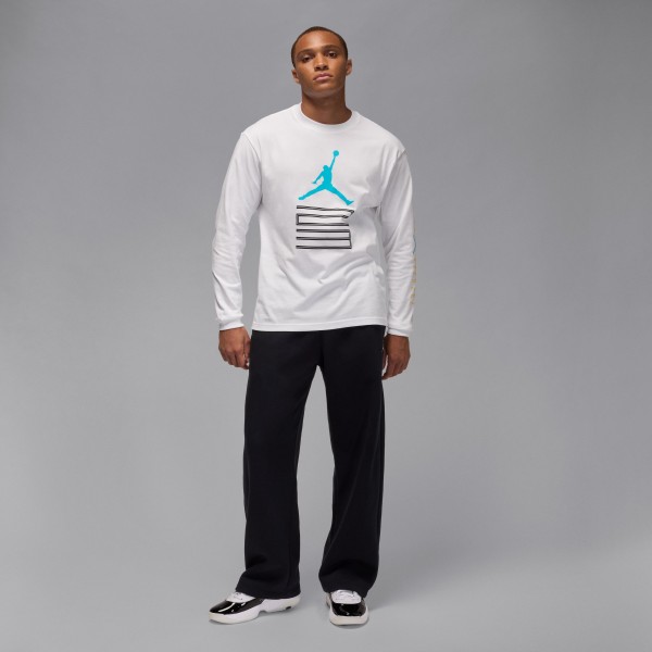 T-Shirt Manches Longues Jordan AJ11 Blanc T-Shirt Manches Longues Jordan AJ11 Blanc