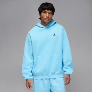 Sweat Capuche Jordan Brooklyn Fleece Oversized Blue Chill Sweat Capuche Jordan Brooklyn Fleece Oversized Blue Chill