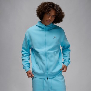 Veste Zippée Jordan Hoop Fleece Sport Blue Chill Veste Zippée Jordan Hoop Fleece Sport Blue Chill