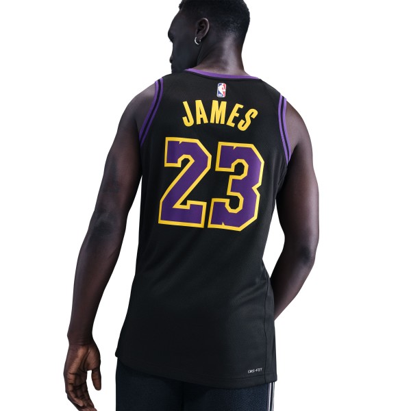 Maillot NBA Nike Lebron James Los Angeles Lakers City Edition Maillot NBA Nike Lebron James Los Angeles Lakers City Edition
